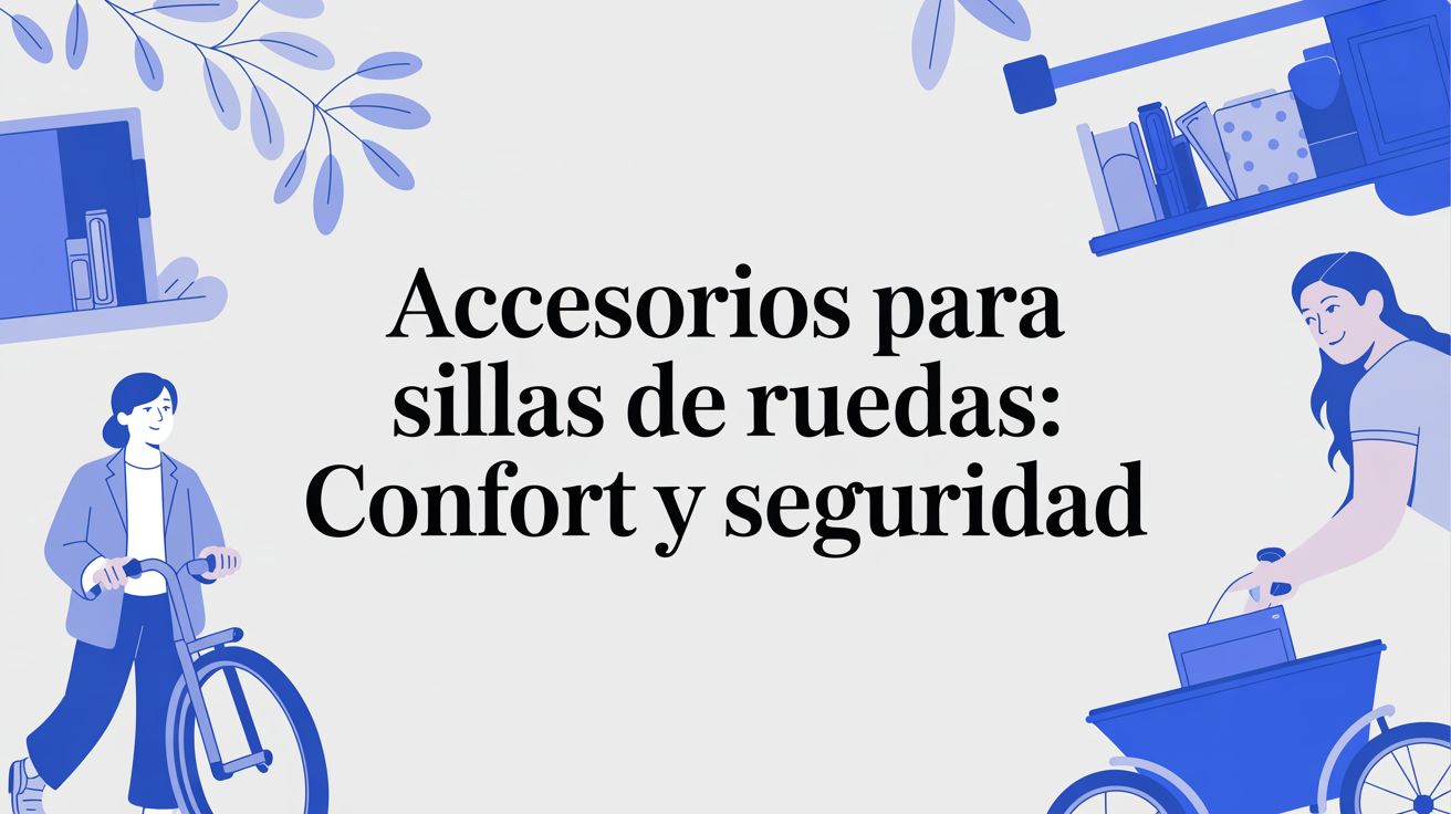 Accesorios para sillas de ruedas: Confort y seguridad