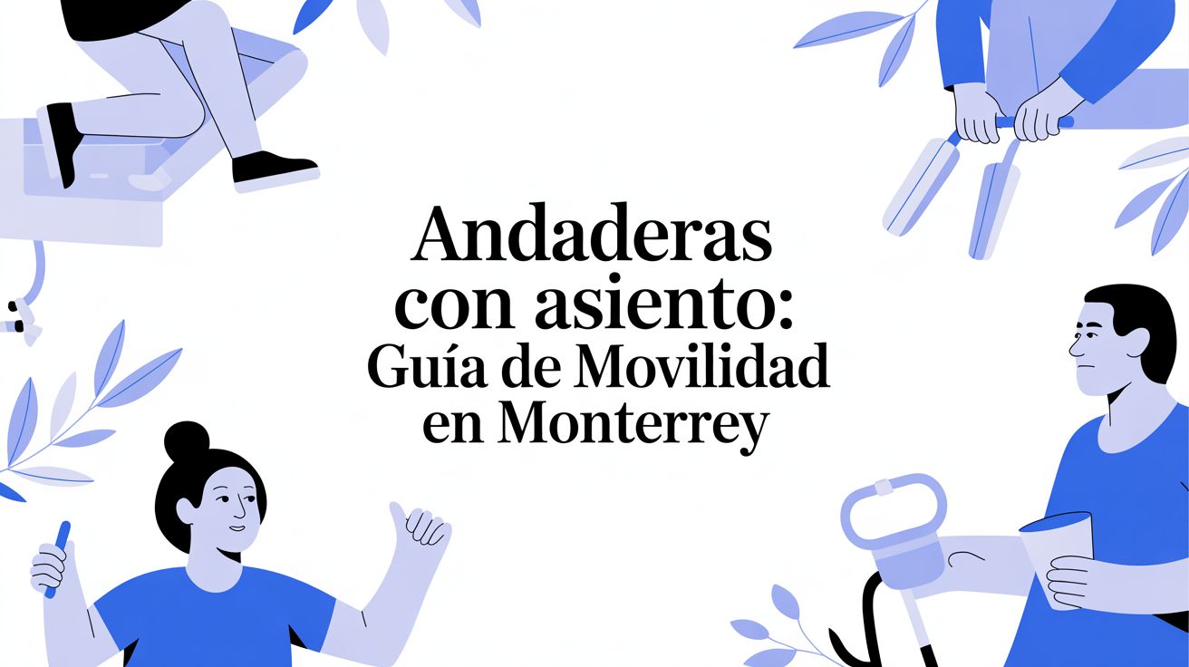 Andaderas con asiento: Guía de movilidad en Monterrey