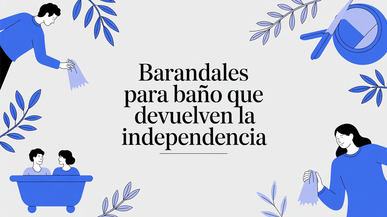 Barandales para baño: La guía para devolver la seguridad y la independencia en casa