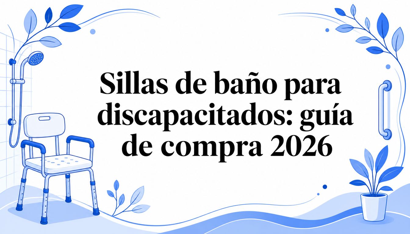 Sillas de baño para discapacitados: guía de compra 2026