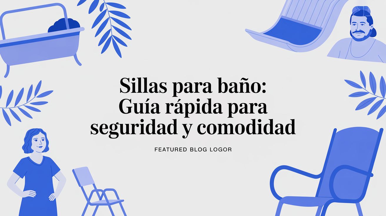 Sillas para baño: Guía para devolver la seguridad y la calma a la ducha
