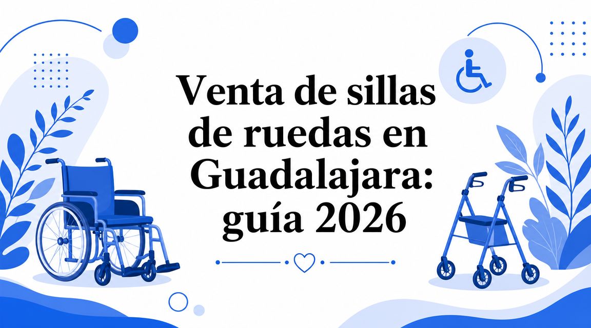 Venta de Sillas de Ruedas en Guadalajara: Guía para Cuidadores 2026
